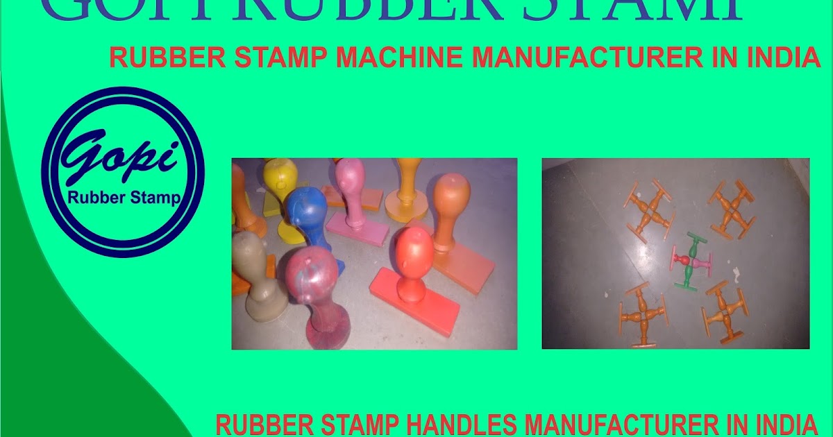 Gopi Rubber Stamp Rubber stamp machine manufacturers, Rubber Stamp