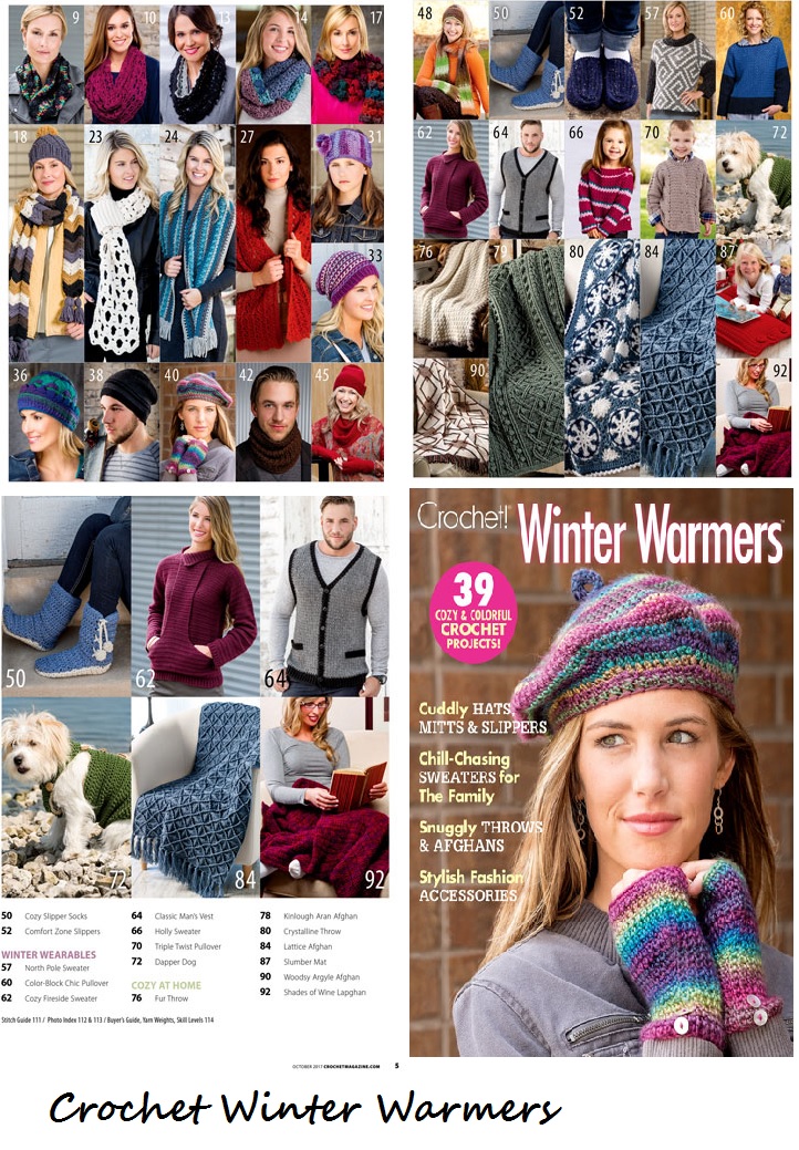 Crochet Winter Warmers 39 Crochet Patterns for Winter