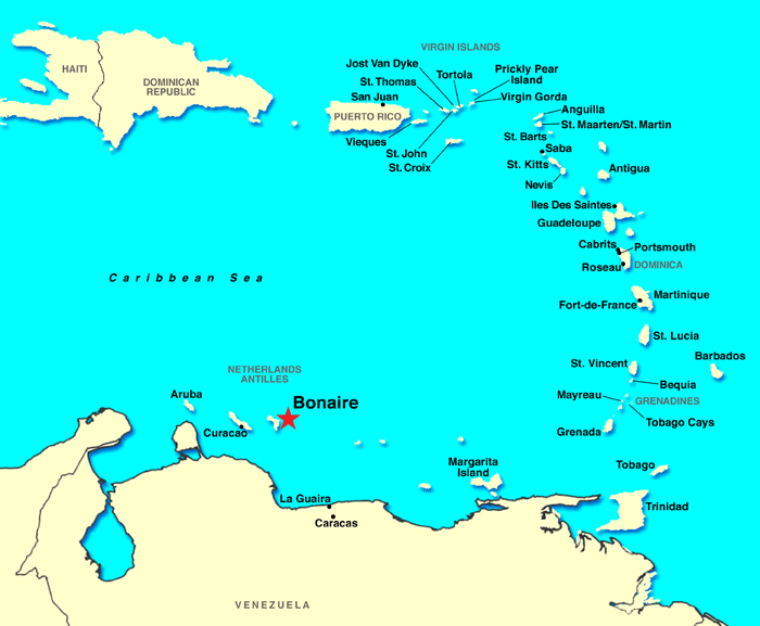 Maps Of Bonaire 1920x1080