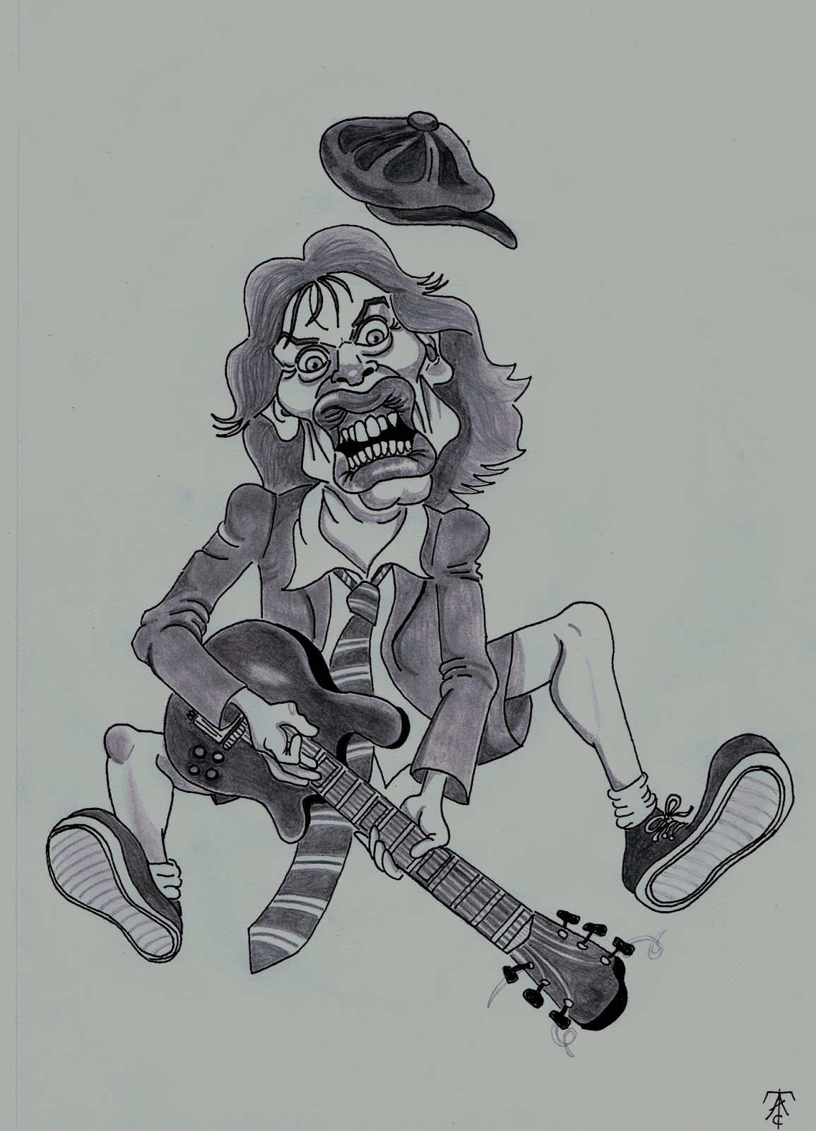Dibus de Theodoros: Angus Young de AC/DC