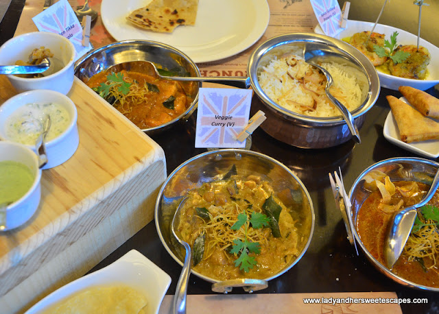 Indian food at The Croft Brunch Nation