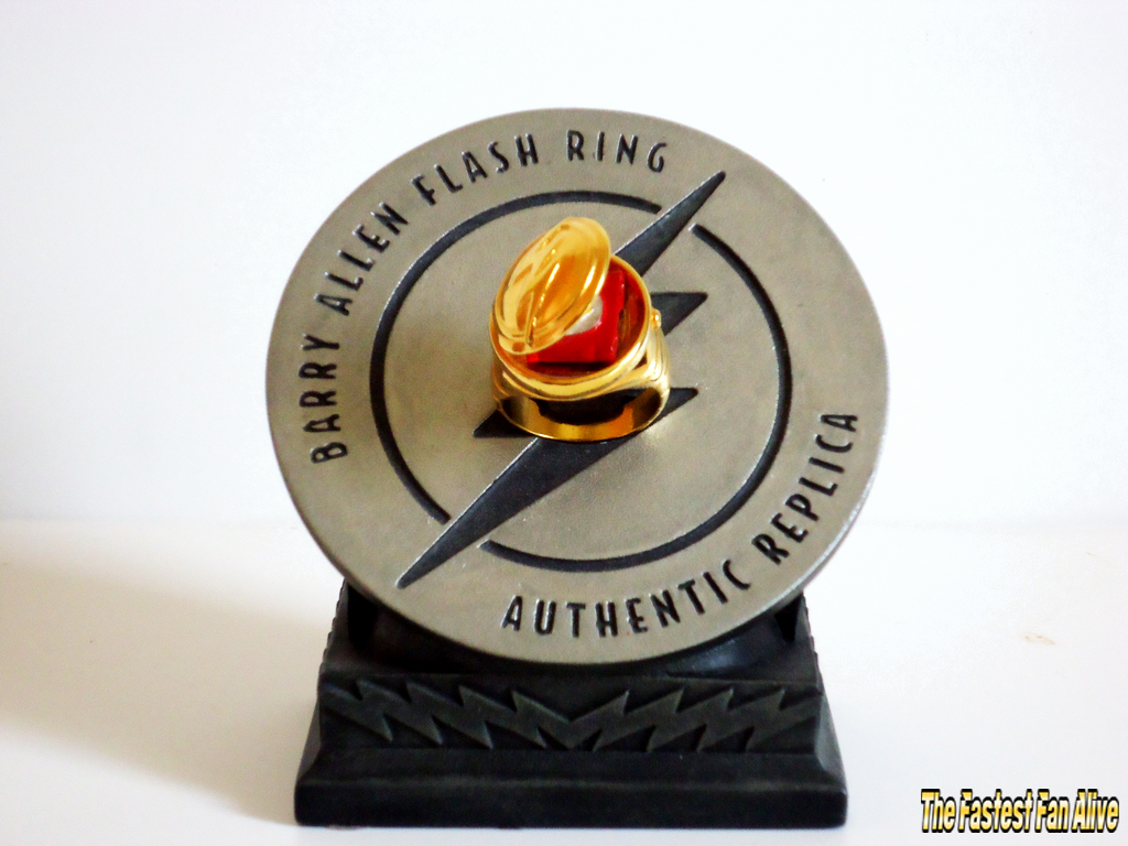 The Dork Review Flash's Costume Ring