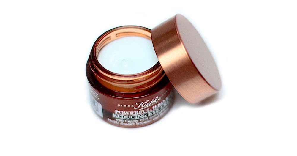Kiehl's Powerful Wrinkle Reducing Eye Cream Mention Bien kleo beauté