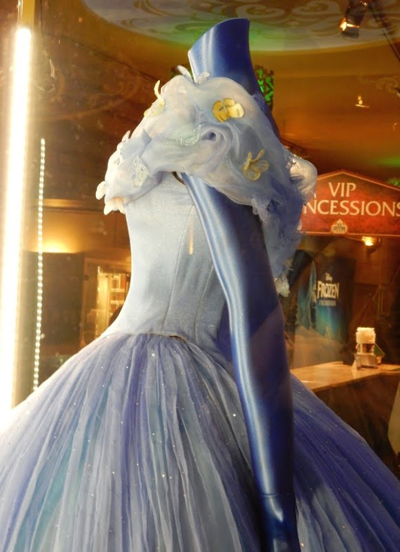 Disney Cinderella ball gown costume detail