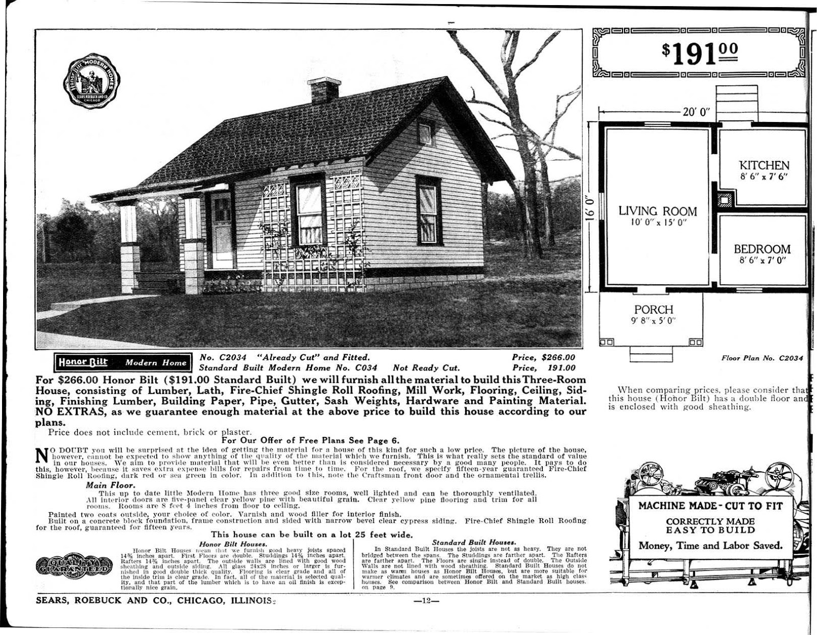 Sears Catalog Kit Homes From The Early 20th Century Vintage Everyday