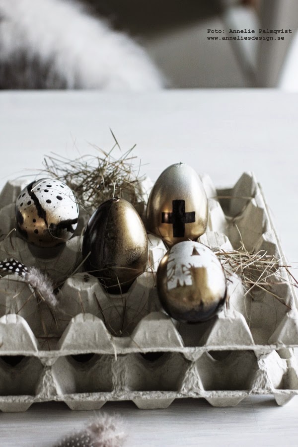 äggkartong, äggkartonger, ägg, påskägg, påsk 2015, diy, göra själv, påskpyssla, påskpyssel 2015, egg, eggs, fjäder, fjädrar, inredningsblogg, inredning, inreda