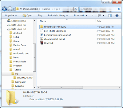 Mengunci Folder dengan Winrar - Windows