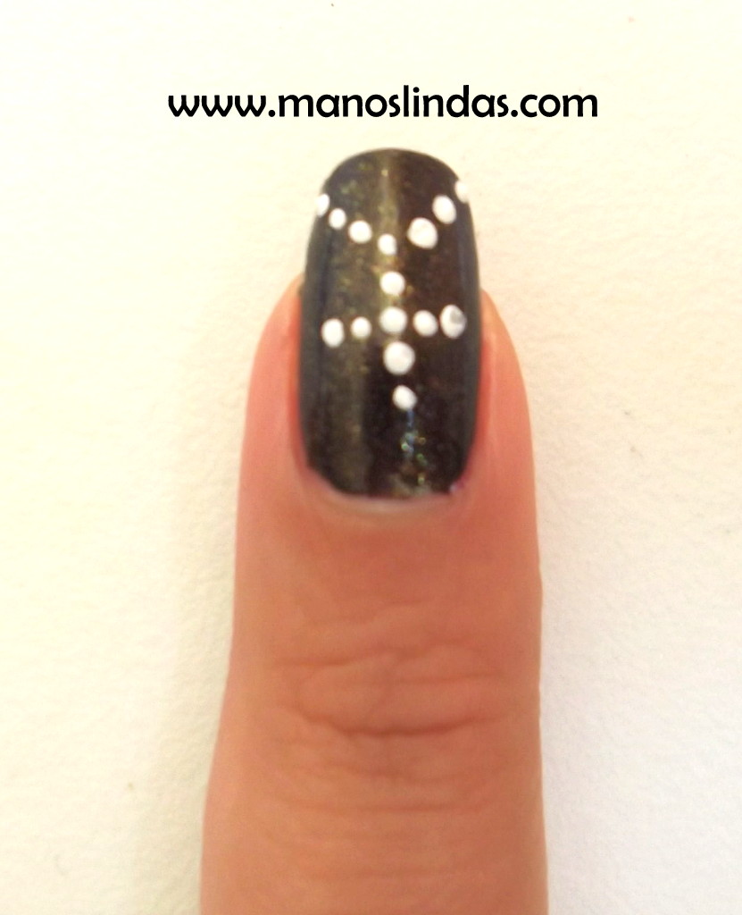 Como Hacer Puntitos En Las Uñas Uñas y diseño para hacer en casa ~ Manoslindas.com