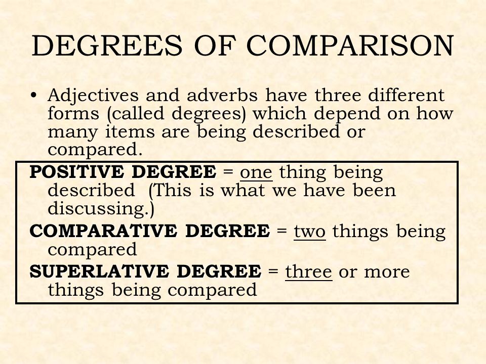 Use degrees of comparison. Degrees of Comparison of adjectives. Degrees of Comparison теория. Degrees of Comparison of adjectives правило. Degrees of Comparison правило.
