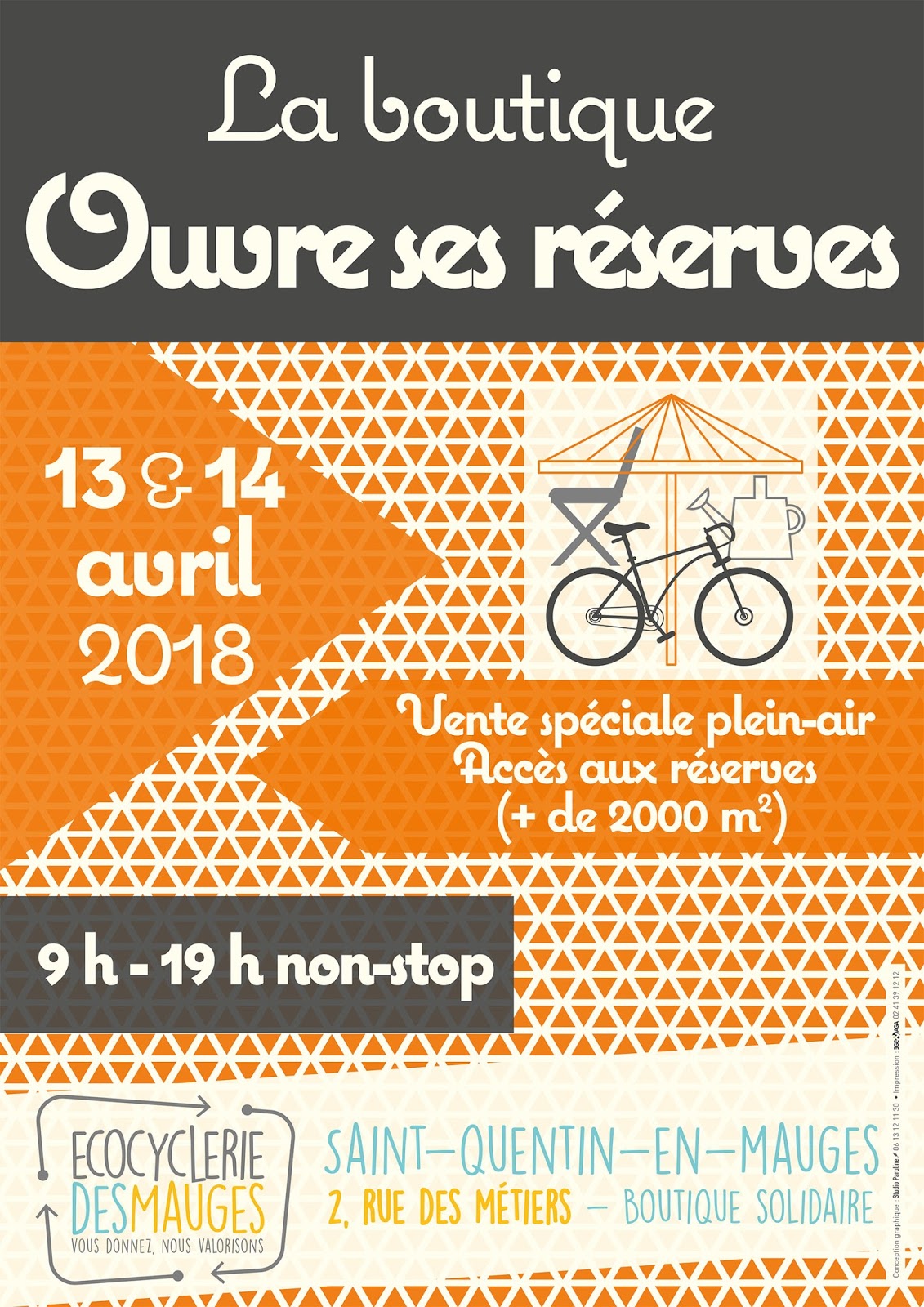 Ecocyclerie des Mauges mars 2018 Ecocyclerie des Mauges mars 2018
