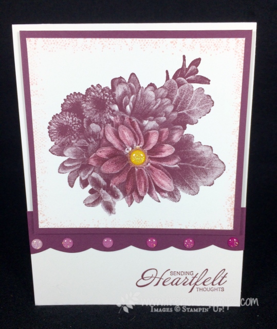 Stampin'Up!, Sale a Bration Club, Frenchie Stamps, Free Stampin'Up! Product, Free Shipping, Heartfelt Blooms,