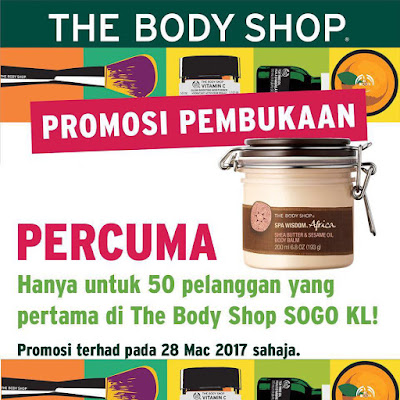 The Body Shop Malaysia Free Shea Butter & Sesame Oil Body Balm