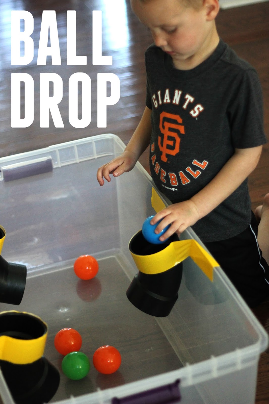 Toddler Approved! PVC Pipe Ball Drop for Kids