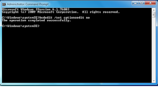 Memperbaiki Laptop error EDIT WINDOWS BOOT OPTION di Windows 7 