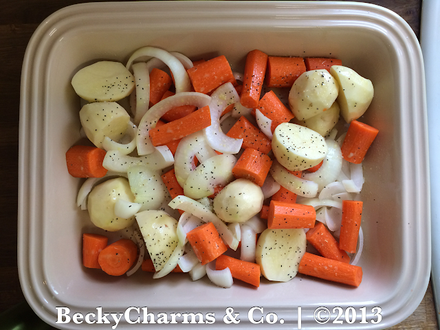 The Perfect Roasted Chicken and Vegetables Recipe - BeckyCharms & Co. The Perfect Holiday Roasted Chicken Recipe - BeckyCharms & Co.