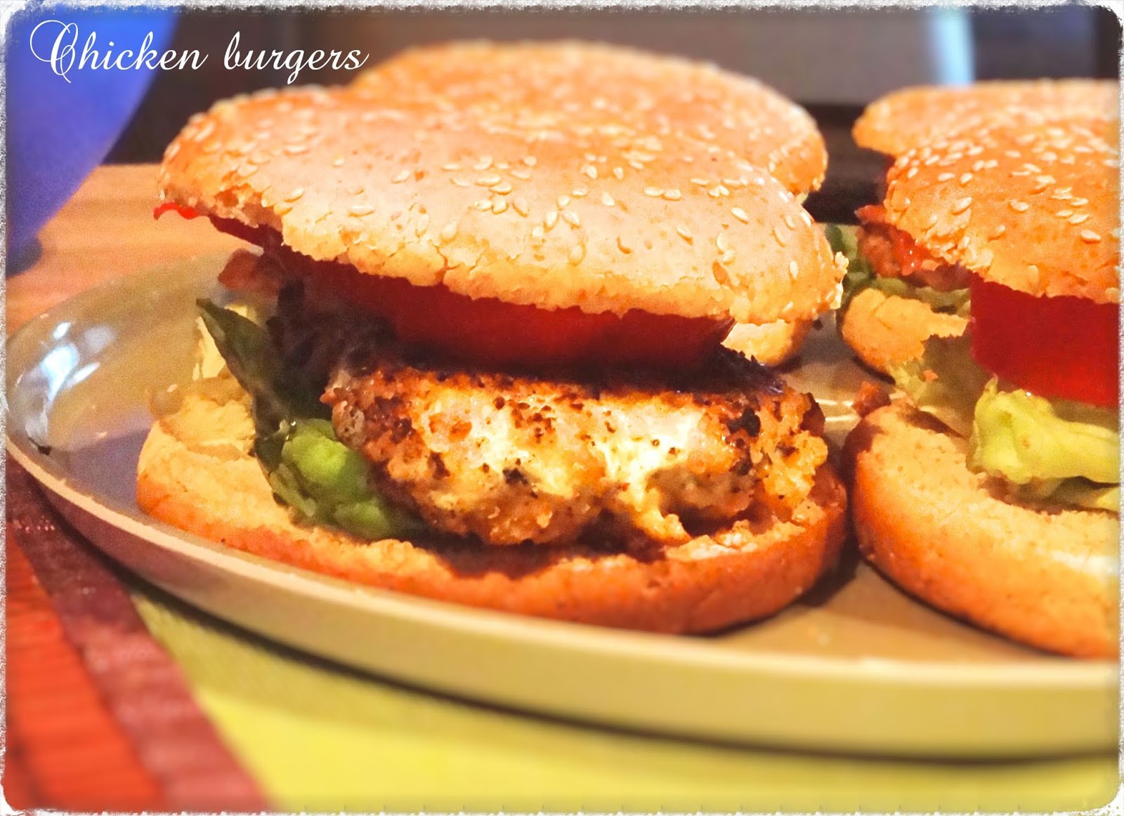 Chicken burgers au Thermomix Thermomix & cie....