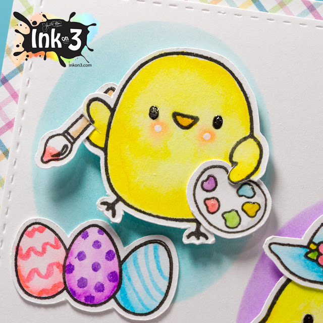 Egg-Stra-Special Lil Chicks Easter Card - Ink On 3 Stamps