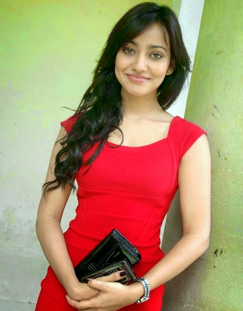 neha-sharma-new-hot-photos-in-red-top-to