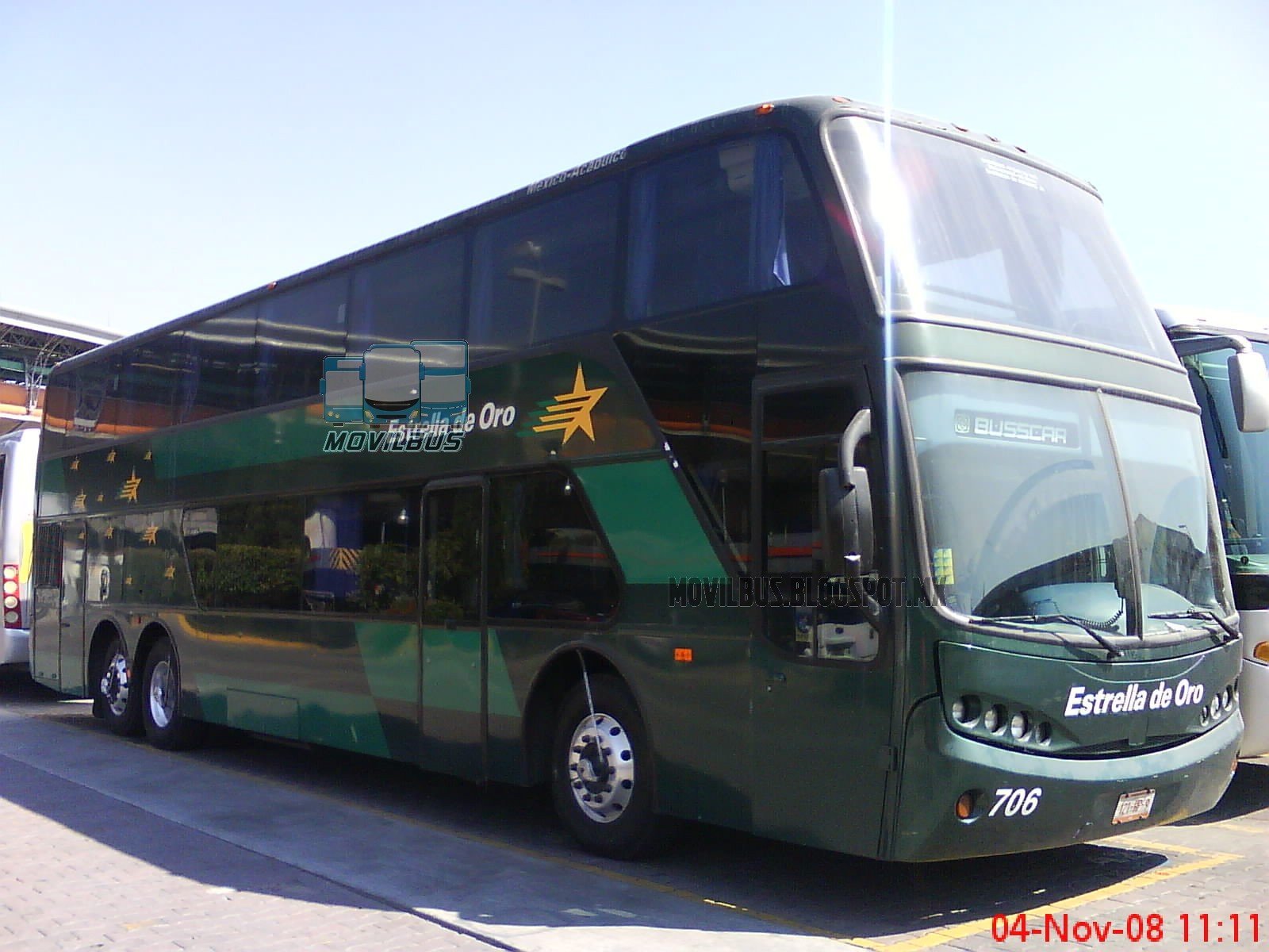 Busscar Panorámico DD Estrella de Oro servicio Crucero en Tapo Busscar Panorámico DD Estrella de Oro servicio Crucero en Tapo