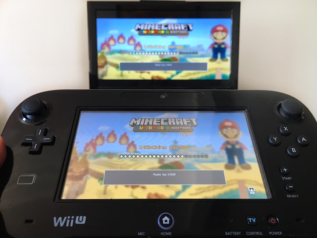Super Mario Meets Minecraft - Nintendo Wii U