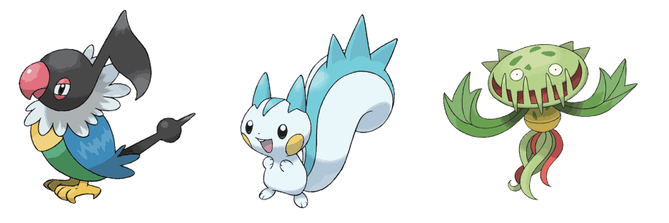 Pokémon GO BR on X: Das colinas gramadas da região de Kanto às florestas  da região de Sinnoh, qual desses Pokémon do tipo Planta é o seu favorito e  por quê? 🍃