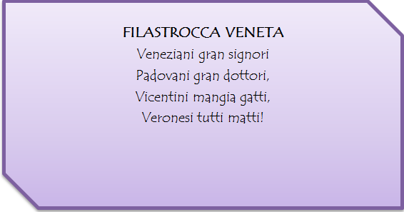 Filastrocca Veneta