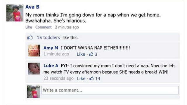 Toddlers On Facebook (10 Pics)