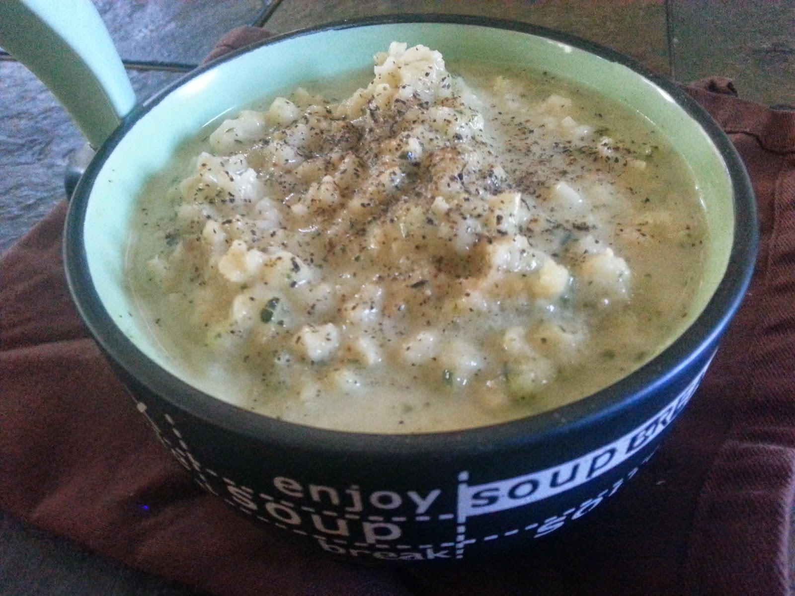 Sweet B's Impressions Zucchini and Corn Rice Soup