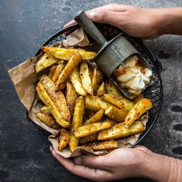 Lets Cook Vegan Crunchy Oven Baked Potato Chips