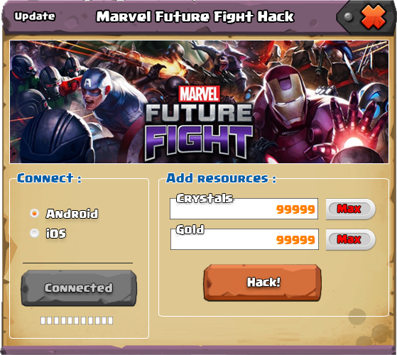 Marvel future fight hack no download