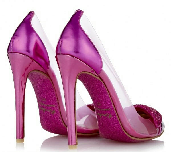 berry colored pumps