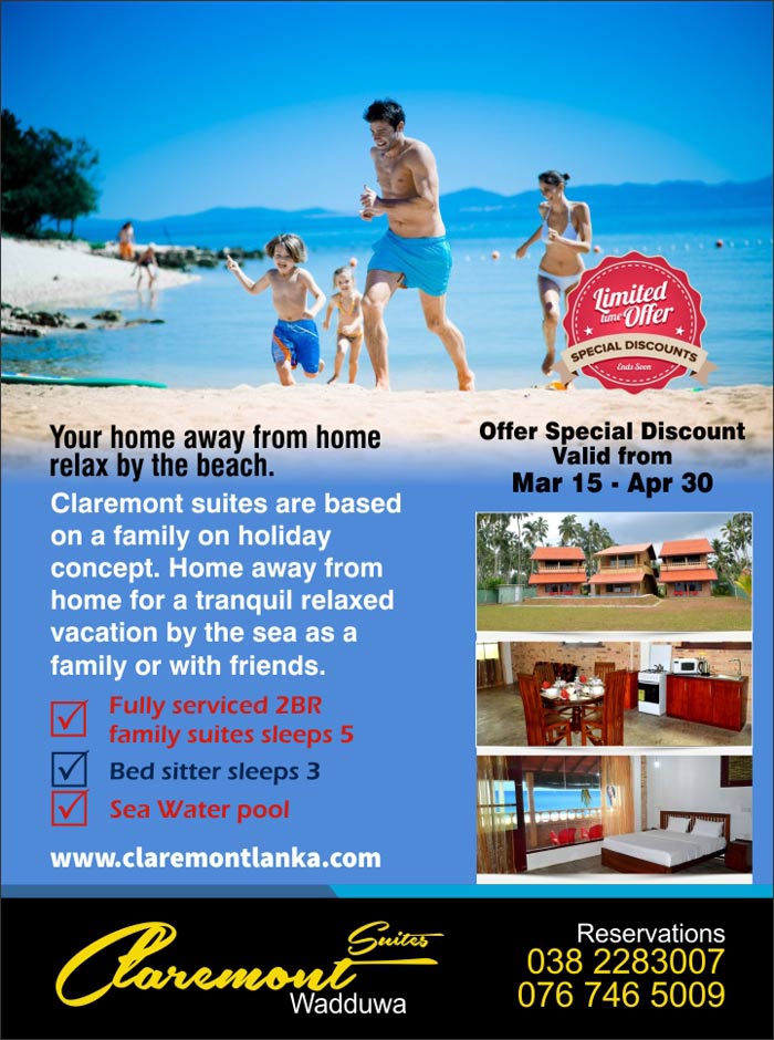 Claremont suites are based on a family on holiday concept. Home away from home for a tranquil relaxed vacation by the sea as a family or with friends.