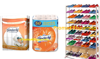 Tenderly Triple Soft: 50 o 100 rotoli? scopri lo sconto del 44 e 64 % e non solo !! Logo Tenderly Triple Soft: 50 o 100 rotoli? scopri lo sconto del 44 e 64 % e non solo !!