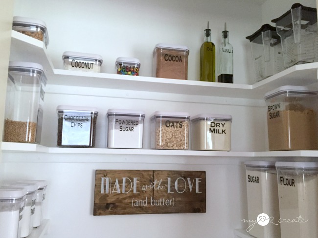 Turn your Pantry into a Baking Center, MyLove2Create