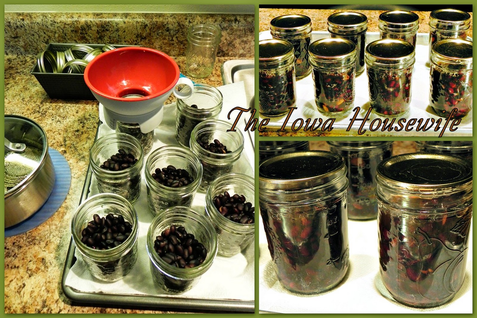 The Iowa Housewife Home Canned Black Beans