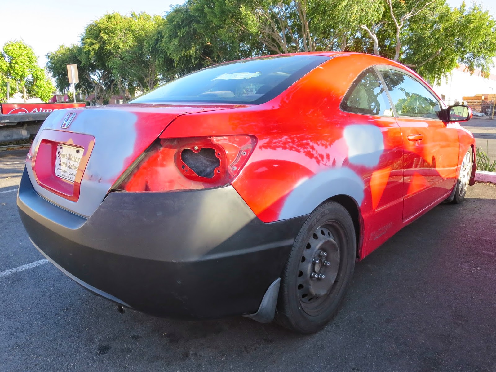 Auto BodyCollision RepairCar Paint in FremontHaywardUnion CitySan Francisco Bay 2006 Honda