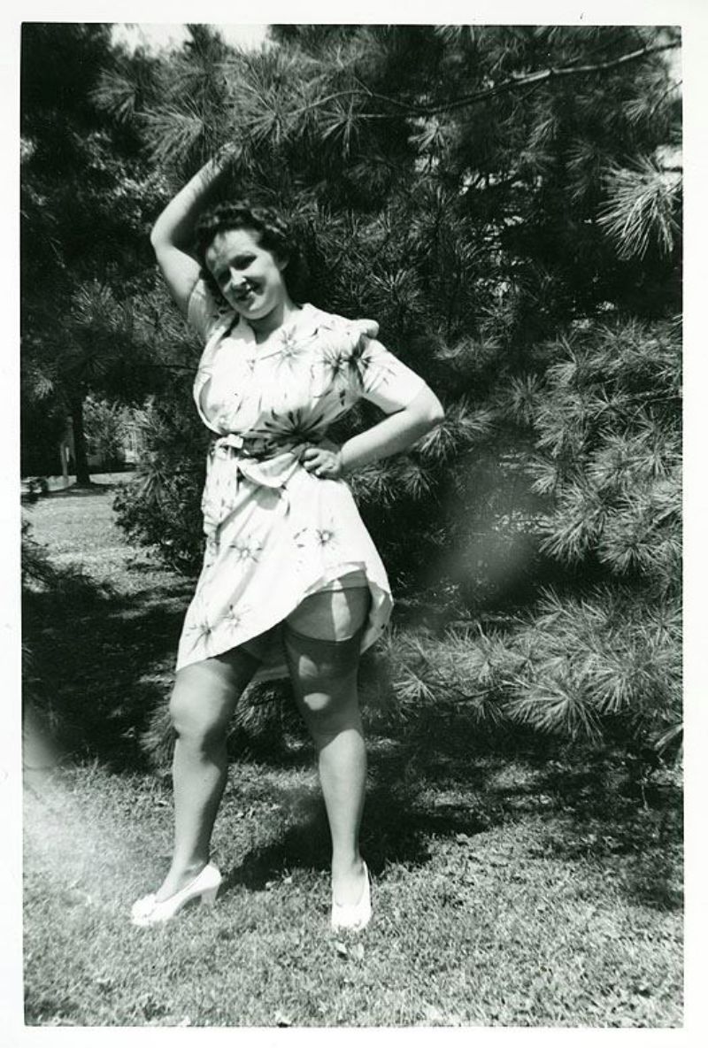 A Brief History of Skirt Raising vintage everyday