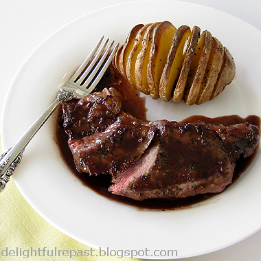 Pan-Seared Strip Steak Recipe