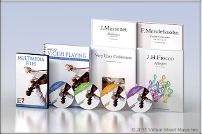 Virtual Sheet Music Violin Pack