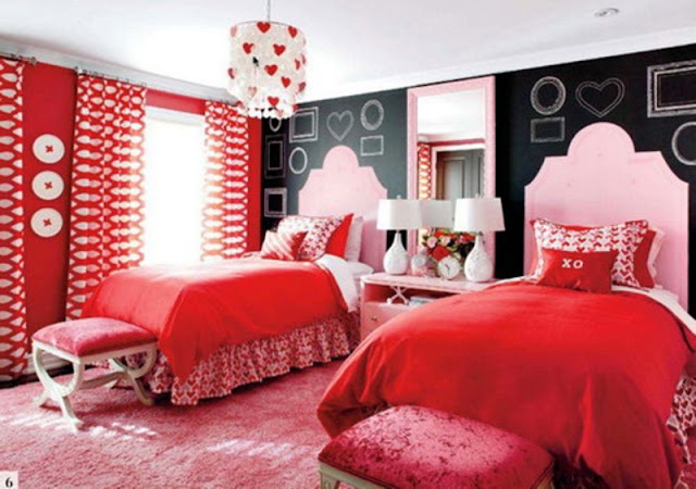 Black And Pink Bedroom Ideas