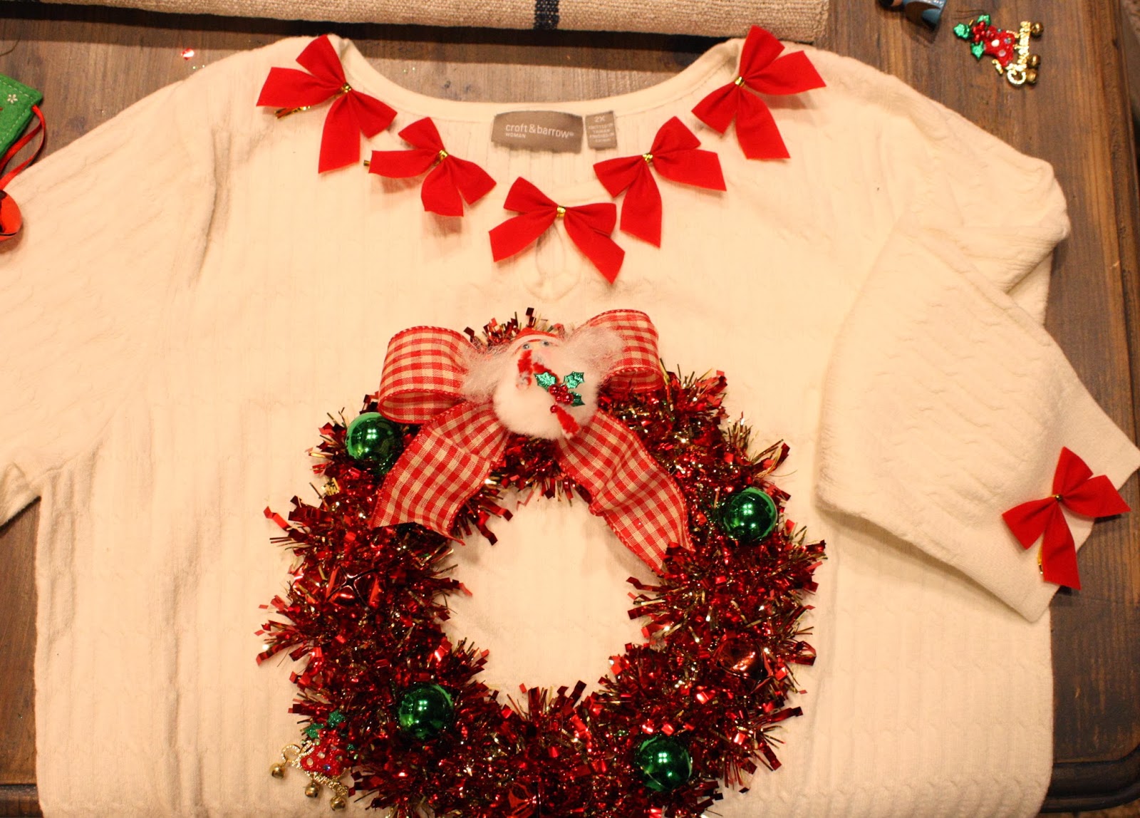 My Sweet Savannah: ~craft night~ ugly Christmas sweaters
