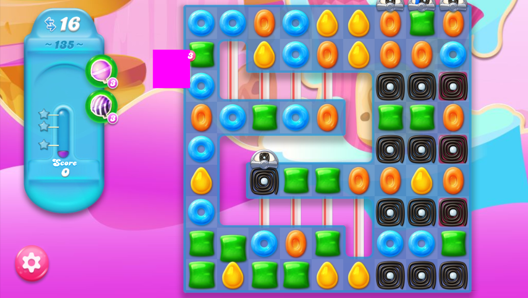 Candy Crush Jelly Saga 135 Candy Crush Jelly Saga saga 135