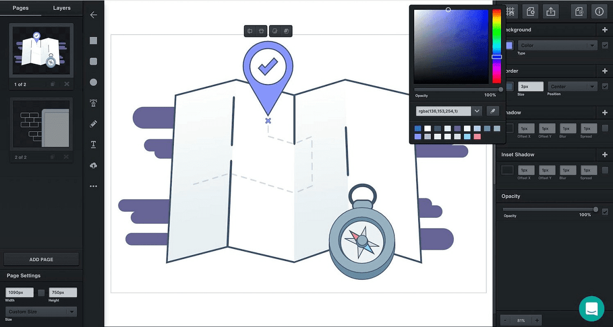 Vectr Aplikasi Pengganti CorelDRAW Illustrator - Vectr