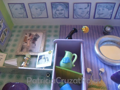 Patricia Cruzat Artesania y Color: Baños con Estilos Alegres y Divertidos