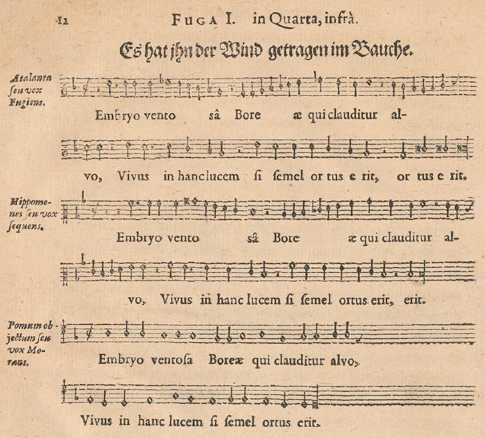 atalanta fugiens music