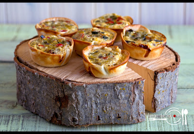 TARTALETAS DE VERDURAS