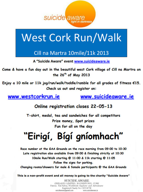 Cill na Martra is located just south of the Macroom to Killarney road