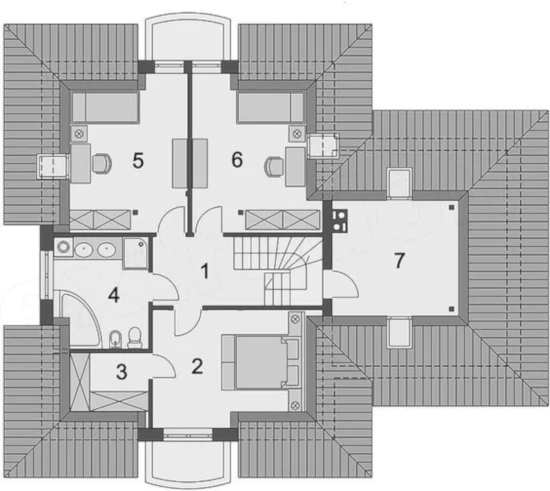 desain rumah rumah eropa sederhana