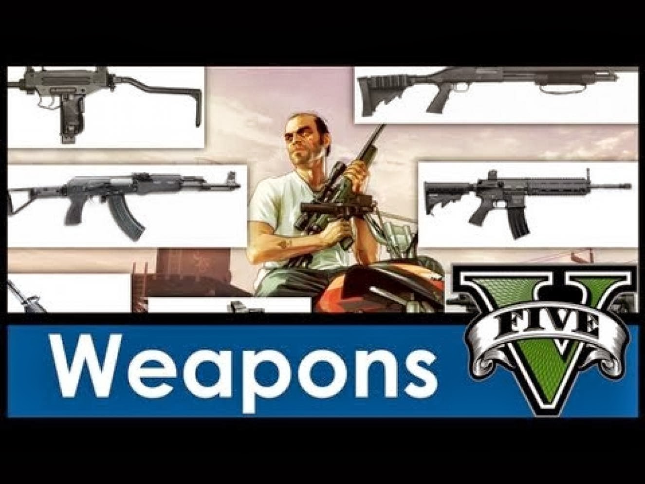 GRAND THEFT AUTO V Guía Grand Theft Auto 5 (GTA 5) Armas