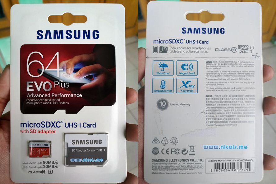 Samsung Microsdxc Class 10 Evo